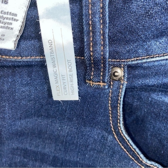 Lane Bryant Flex Magic Waistband Curvy Fit High Rise Boot - Picture 8 of 8